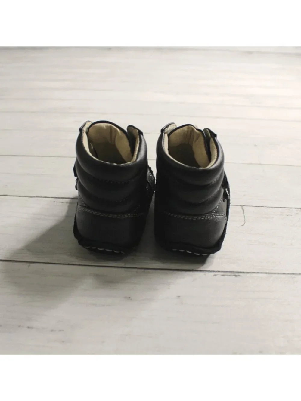 See Kai Run Baby Boy's Leather Boots Size 0-6 Months Black